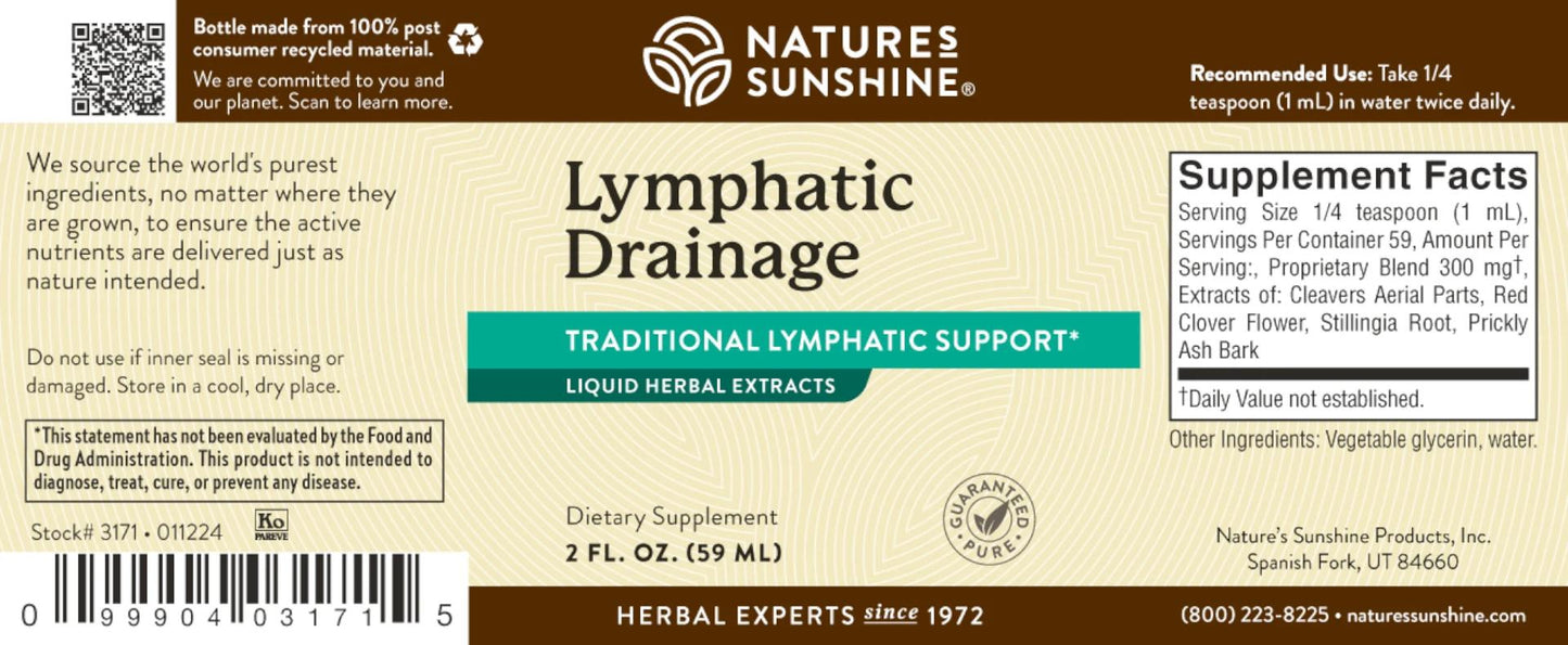 Lymphatic Drainage™ Supplement | Herbal Blend